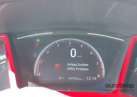 2020 Honda Civic Sport из США, поврежденный, VIN 2HGFC2F83LH560736